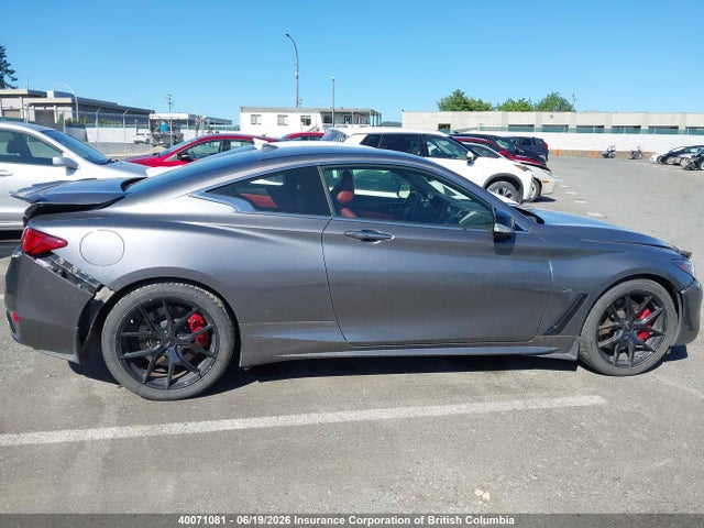 JN1FV7LL1NM680438 Infiniti Q60 Red Sport 400