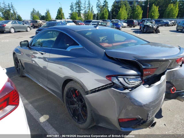 JN1FV7LL1NM680438 Infiniti Q60 Red Sport 400