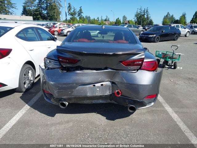 JN1FV7LL1NM680438 Infiniti Q60 Red Sport 400
