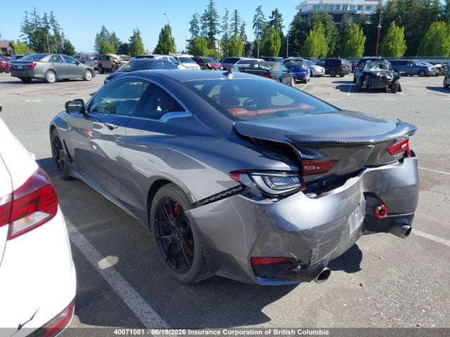 JN1FV7LL1NM680438 Infiniti Q60 Red Sport 400