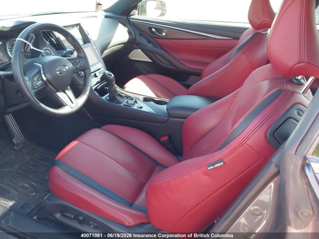 JN1FV7LL1NM680438 Infiniti Q60 Red Sport 400
