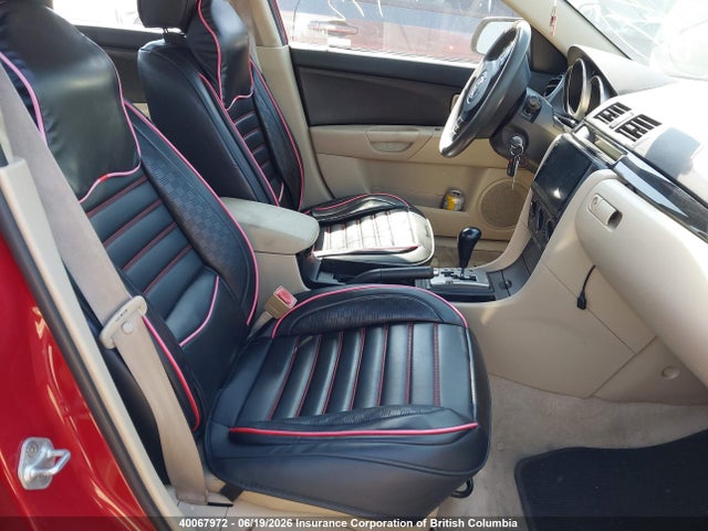 40067972 :رقم المزاد ، JM1BK12FX41145248 vin ، 2004 Mazda 3 I مزاد بيع