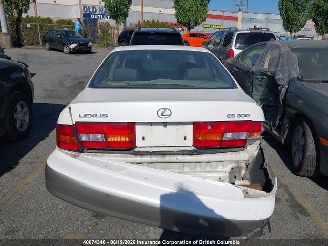 Продаж на аукціоні авто 1999 Lexus Es 300, vin: JT8BF28G3X0208760, номер лоту: 40074348