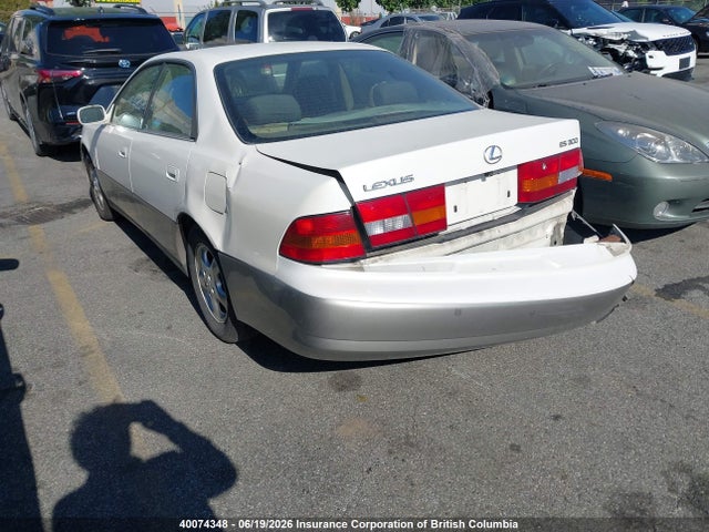Продаж на аукціоні авто 1999 Lexus Es 300, vin: JT8BF28G3X0208760, номер лоту: 40074348