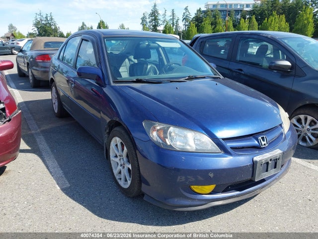 2004 Honda Civic მანქანა იყიდება აუქციონზე, vin: 2HGES15604H902167, აუქციონის ნომერი: 40074354