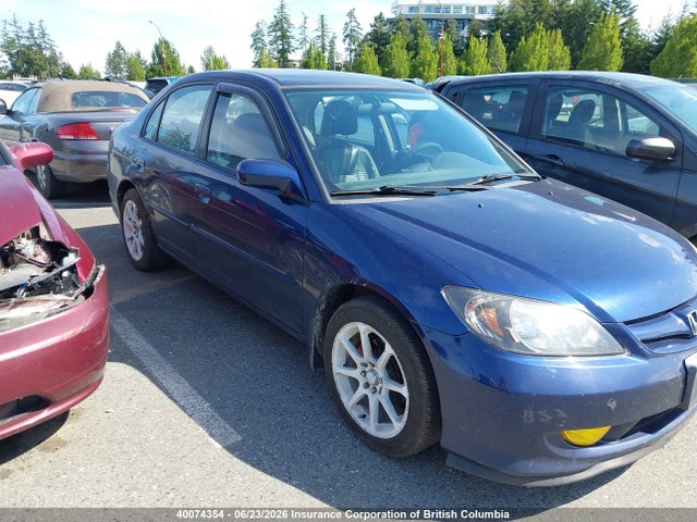 2004 Honda Civic მანქანა იყიდება აუქციონზე, vin: 2HGES15604H902167, აუქციონის ნომერი: 40074354