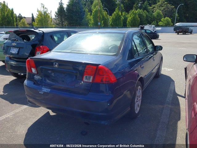 2004 Honda Civic მანქანა იყიდება აუქციონზე, vin: 2HGES15604H902167, აუქციონის ნომერი: 40074354