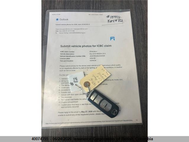 Mazda CX-5 2018 JM3KFBCM9J0302025 Image 9