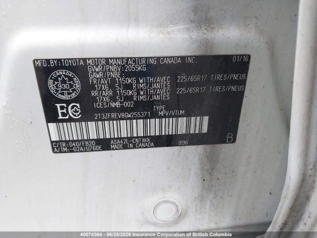Toyota RAV4 2016 2T3ZFREV8GW255371 Image 9