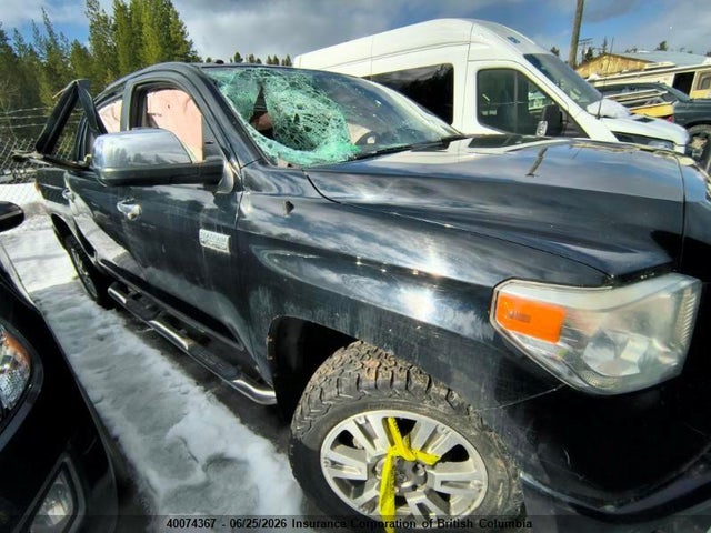 40074367 :رقم المزاد ، 5TFAY5F14HX636692 vin ، 2017 Toyota Tundra Crewmax 1794/platinum مزاد بيع
