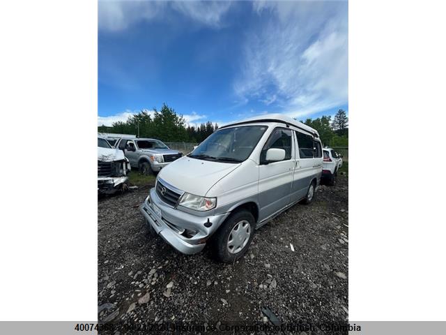 Aukcja sprzedaży 2000 Mazda Bongo, vin: SG5W401237, numer aukcji: 40074368