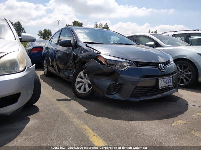40067352 :رقم المزاد ، 2T1BURHE2FC393631 vin ، 2015 Toyota Corolla L/le/le Pls/prm/s/s Pls مزاد بيع