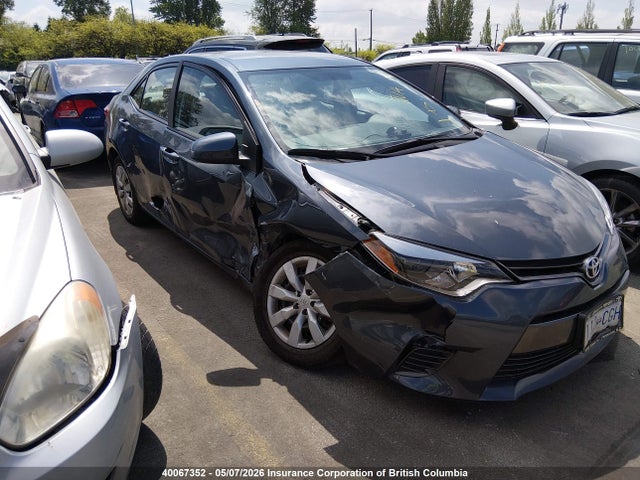 Aukcja sprzedaży 2015 Toyota Corolla L/le/le Pls/prm/s/s Pls, vin: 2T1BURHE2FC393631, numer aukcji: 40067352