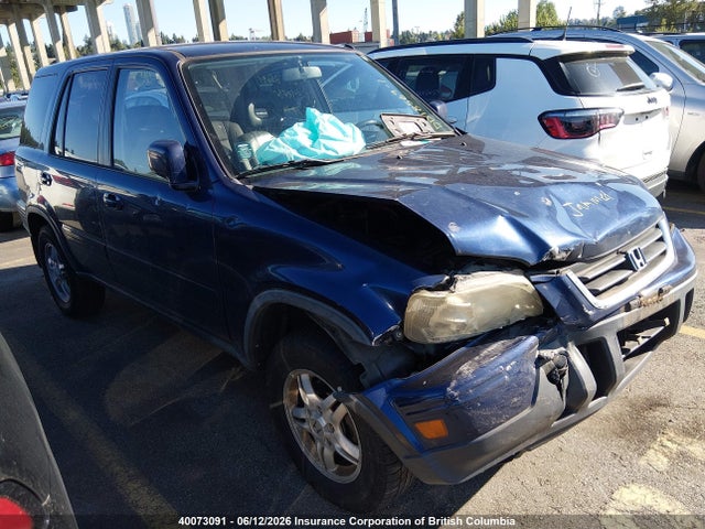 2000 Honda Cr-v Se/ex მანქანა იყიდება აუქციონზე, vin: JHLRD1871YC809118, აუქციონის ნომერი: 40073091