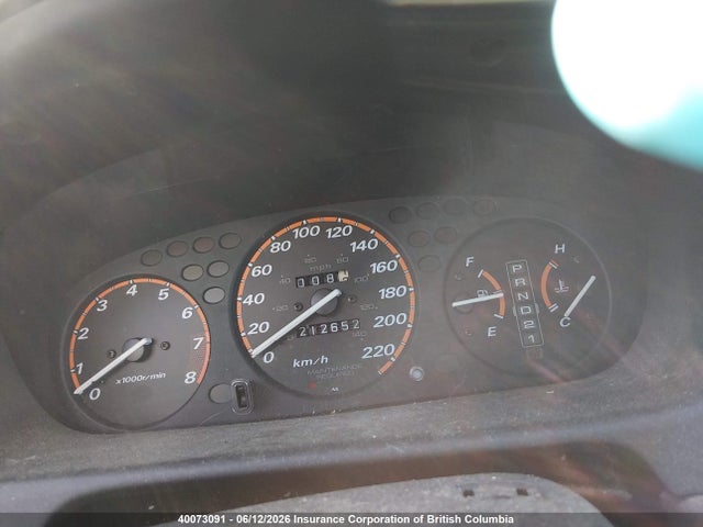 2000 Honda Cr-v Se/ex მანქანა იყიდება აუქციონზე, vin: JHLRD1871YC809118, აუქციონის ნომერი: 40073091