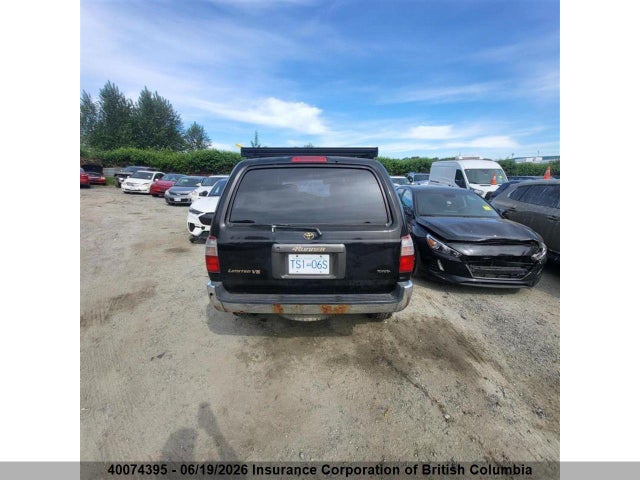 1997 Toyota 4runner Limited მანქანა იყიდება აუქციონზე, vin: JT3HN87R2V0076659, აუქციონის ნომერი: 40074395