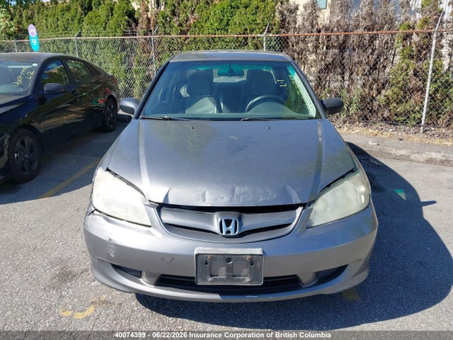 2005 Honda Civic მანქანა იყიდება აუქციონზე, vin: 2HGES16385H020945, აუქციონის ნომერი: 40074399