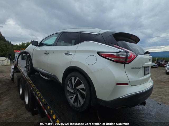 Aukcja sprzedaży 2017 Nissan Murano S/sl/sv/platinum, vin: 5N1AZ2MH0HN158967, numer aukcji: 40074401