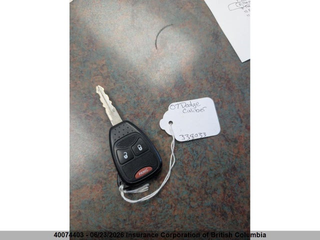 2007 Dodge Caliber Sxt მანქანა იყიდება აუქციონზე, vin: 1B3HB48B67D259123, აუქციონის ნომერი: 40074403