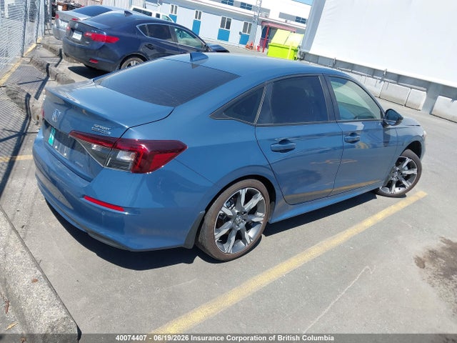 Honda Civic 2025 2HGFE4F8XSH011524 Image 4