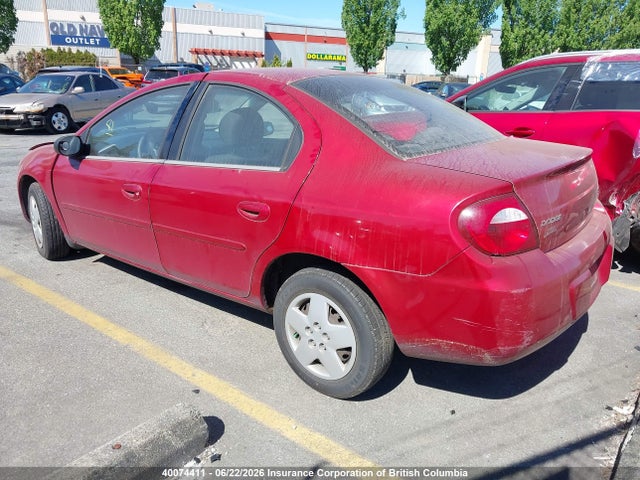 2004 Dodge Neon Sx 2.0 მანქანა იყიდება აუქციონზე, vin: 1B3ES46C34D638915, აუქციონის ნომერი: 40074411