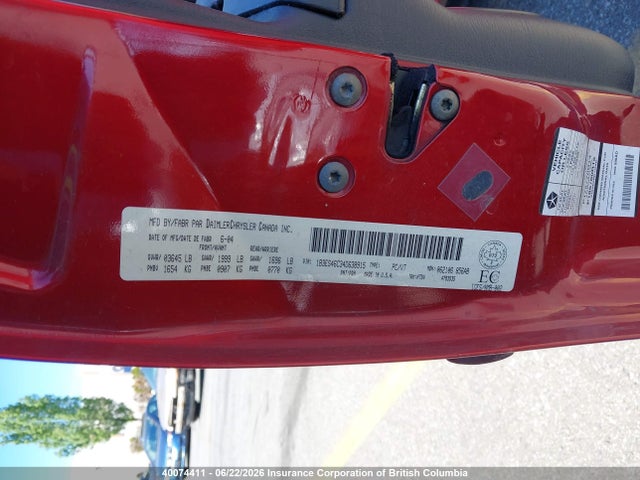 2004 Dodge Neon Sx 2.0 მანქანა იყიდება აუქციონზე, vin: 1B3ES46C34D638915, აუქციონის ნომერი: 40074411