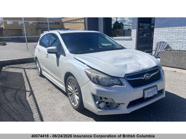 Продаж на аукціоні авто 2015 Subaru Impreza 2.0i Sport Package, vin: JF1GPAK63FG308383, номер лоту: 40074418
