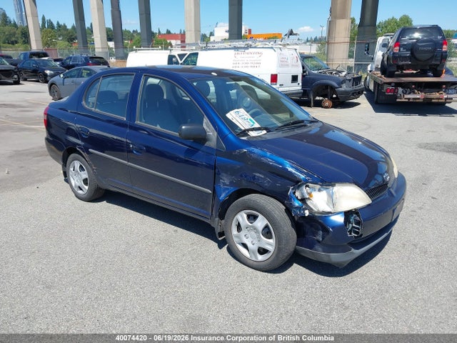 40074420 :رقم المزاد ، JTDBT123710161038 vin ، 2001 Toyota Echo مزاد بيع