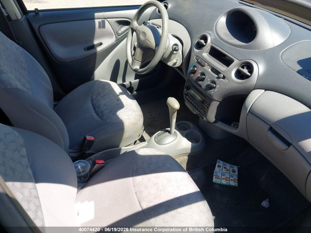 2001 Toyota Echo მანქანა იყიდება აუქციონზე, vin: JTDBT123710161038, აუქციონის ნომერი: 40074420