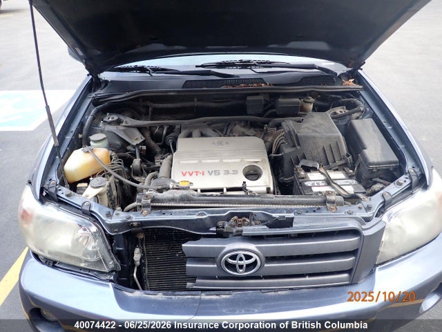 Aukcja sprzedaży 2005 Toyota Highlander Limited, vin: JTEEP21A250071725, numer aukcji: 40074422