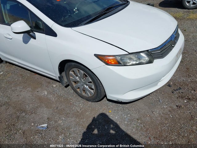 Продажа на аукционе авто 2012 Honda Civic Lx, vin: 2HGFB2F47CH110071, номер лота: 40071523