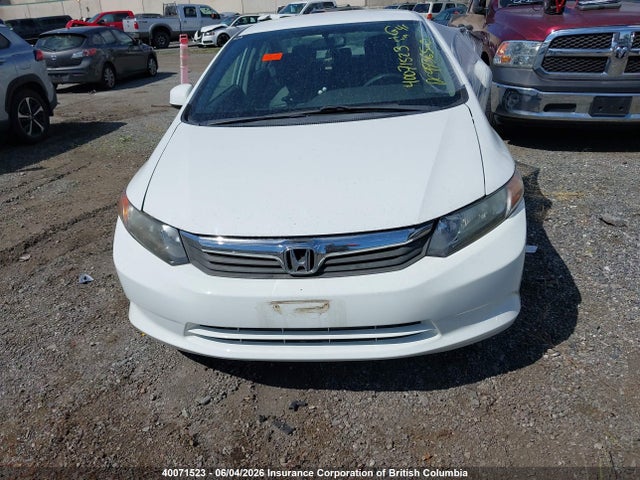 Продажа на аукционе авто 2012 Honda Civic Lx, vin: 2HGFB2F47CH110071, номер лота: 40071523