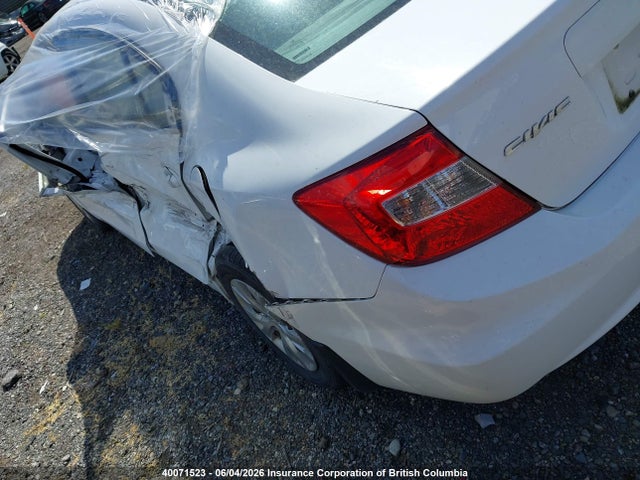 Продажа на аукционе авто 2012 Honda Civic Lx, vin: 2HGFB2F47CH110071, номер лота: 40071523