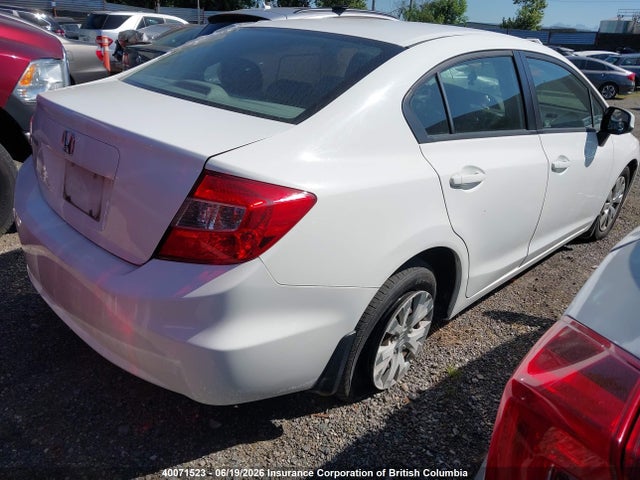 Продажа на аукционе авто 2012 Honda Civic Lx, vin: 2HGFB2F47CH110071, номер лота: 40071523