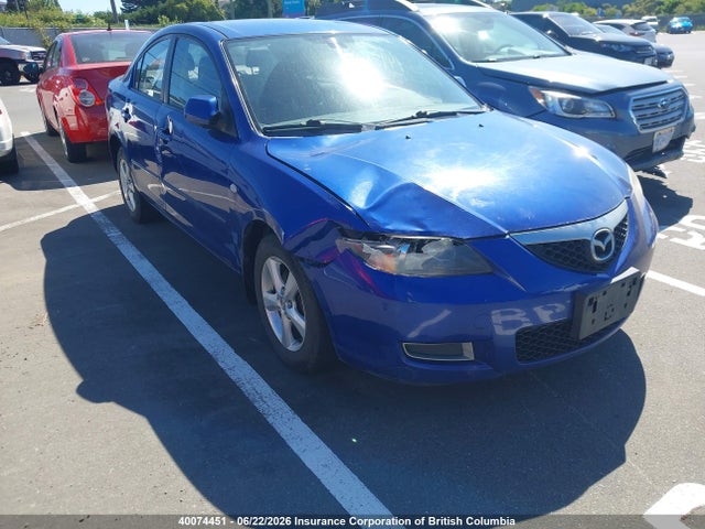 Продаж на аукціоні авто 2008 Mazda 3 I, vin: JM1BK32F181810619, номер лоту: 40074451