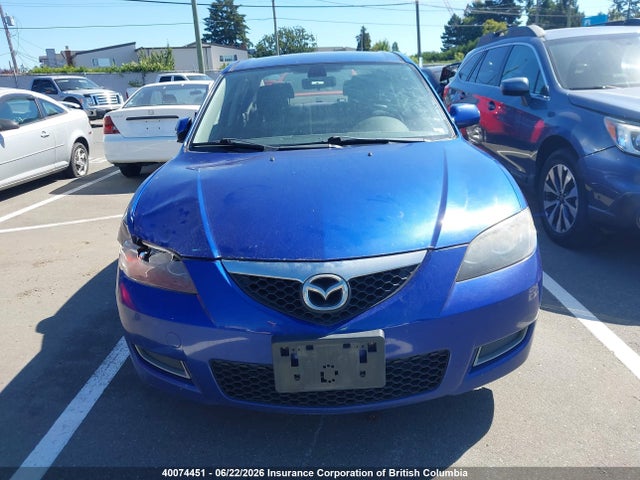 Aukcja sprzedaży 2008 Mazda 3 I, vin: JM1BK32F181810619, numer aukcji: 40074451