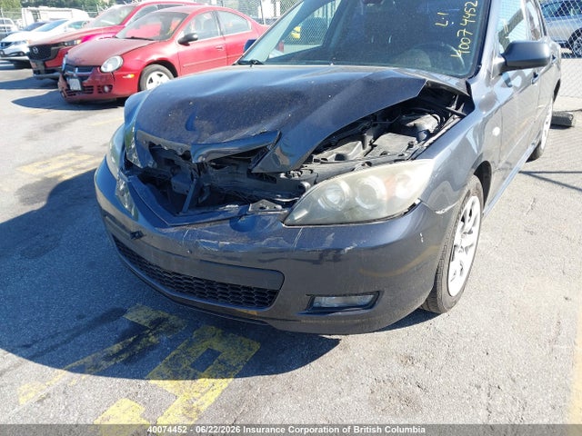 Продаж на аукціоні авто 2007 Mazda Mazda3 Gs/gt, vin: JM1BK343571625037, номер лоту: 40074452