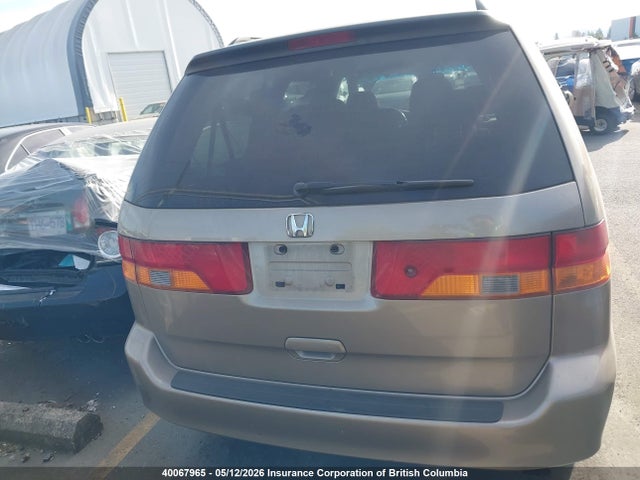 2003 Honda Odyssey Ex მანქანა იყიდება აუქციონზე, vin: 2HKRL18603H003243, აუქციონის ნომერი: 40067965