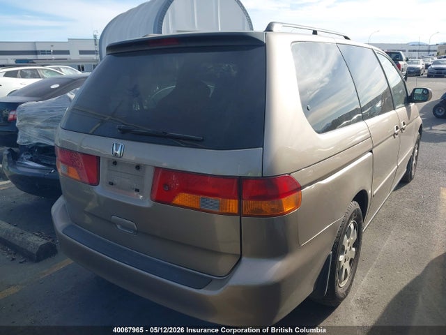 2003 Honda Odyssey Ex მანქანა იყიდება აუქციონზე, vin: 2HKRL18603H003243, აუქციონის ნომერი: 40067965