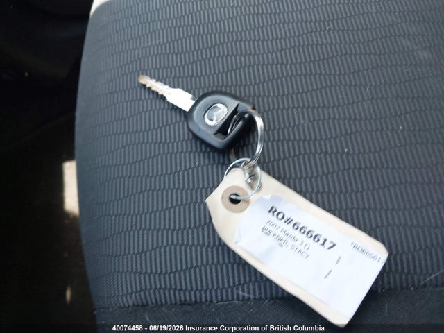 40074458 :رقم المزاد ، JM1BK32F971740141 vin ، 2007 Mazda 3 I مزاد بيع