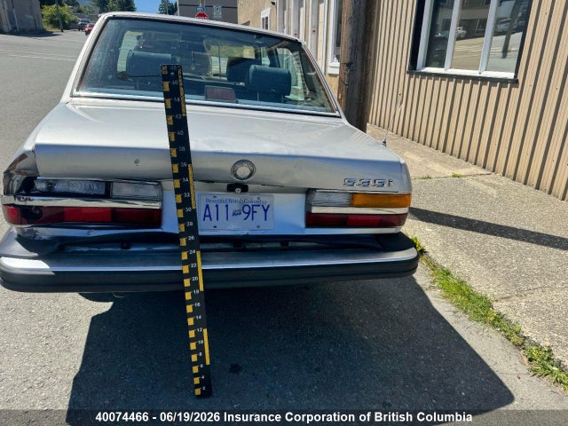 Aukcja sprzedaży 1986 Bmw 535i, vin: WBADC7403G0962408, numer aukcji: 40074466