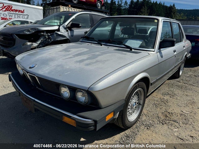 Aukcja sprzedaży 1986 Bmw 535i, vin: WBADC7403G0962408, numer aukcji: 40074466