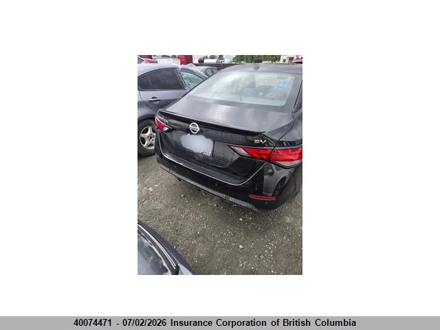 2022 Nissan Sentra Sv მანქანა იყიდება აუქციონზე, vin: 3N1AB8CV3NY231401, აუქციონის ნომერი: 40074471