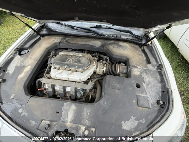 40074477 :رقم المزاد ، 19UUA9E55AA800152 vin ، 2010 Acura Tl مزاد بيع