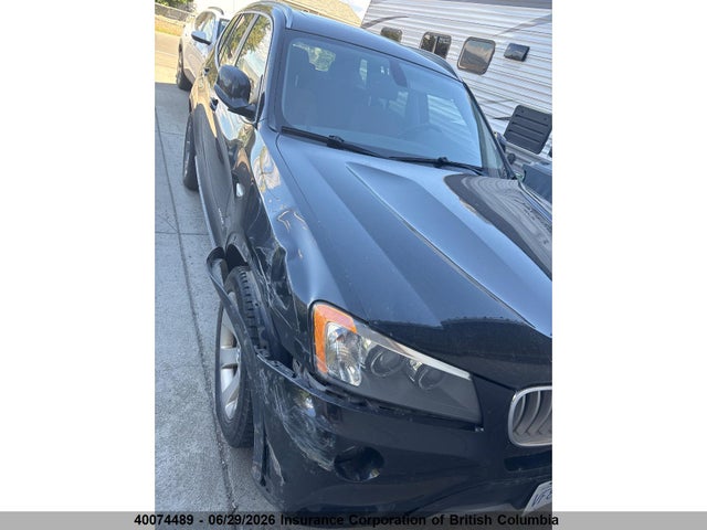 Auction sale of the 2012 Bmw X3, vin: 5UXWX5C58CL727835, lot number: 40074489