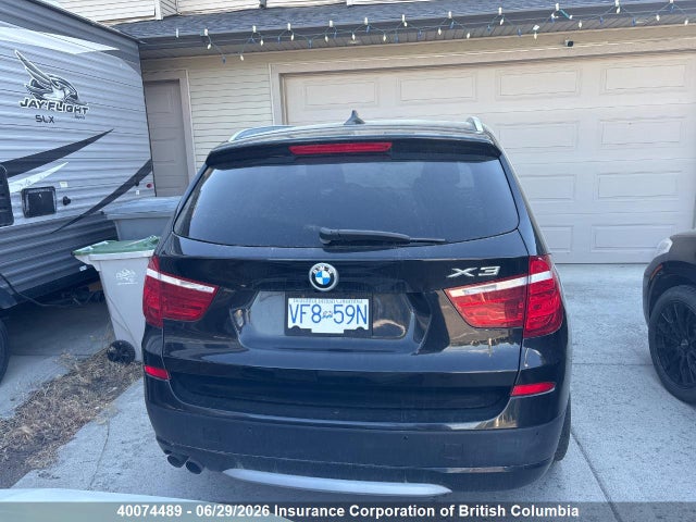 Продаж на аукціоні авто 2012 Bmw X3, vin: 5UXWX5C58CL727835, номер лоту: 40074489