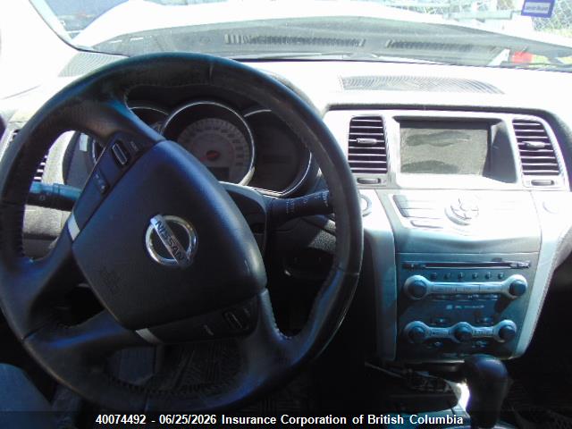 Aukcja sprzedaży 2009 Nissan Murano S/sl/le, vin: JN8AZ18W39W115876, numer aukcji: 40074492