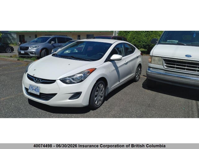 40074498 :رقم المزاد ، 5NPDH4AE5CH071536 vin ، 2012 Hyundai Elantra Gls/limited مزاد بيع