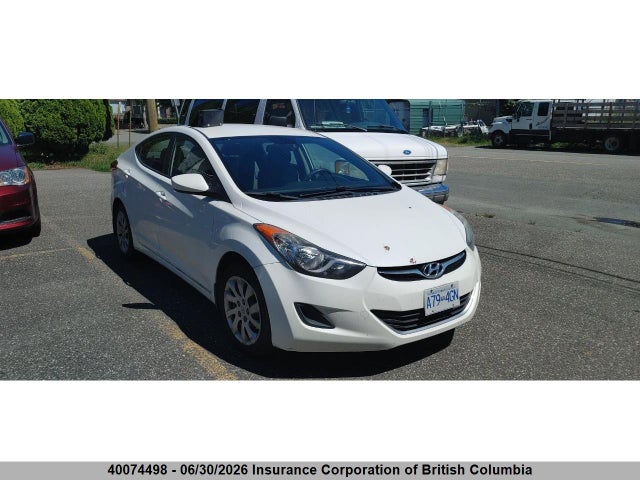 Aukcja sprzedaży 2012 Hyundai Elantra Gls/limited, vin: 5NPDH4AE5CH071536, numer aukcji: 40074498