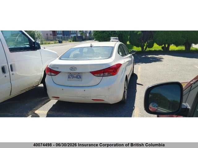 Aukcja sprzedaży 2012 Hyundai Elantra Gls/limited, vin: 5NPDH4AE5CH071536, numer aukcji: 40074498